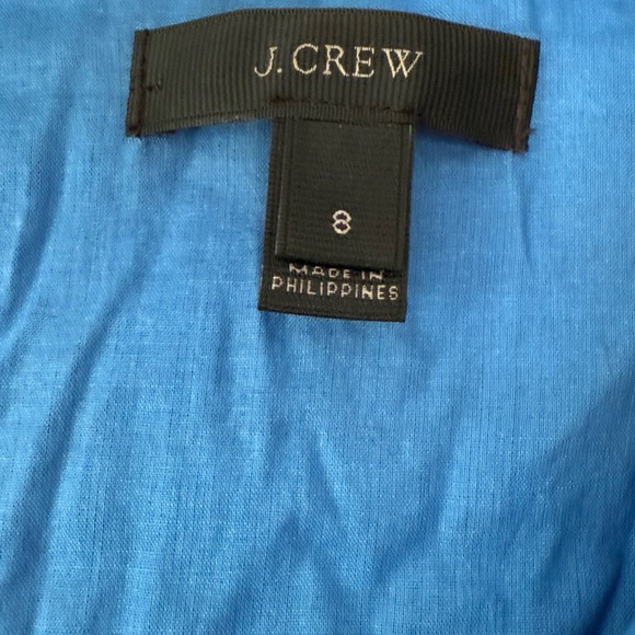 J. Crew Vibrant Blue Fabric - Picture 3 of 4